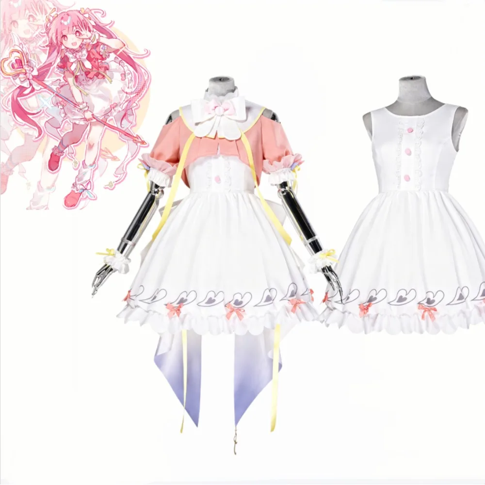 Otori Emu Cosplay Costume Magical Girl Mumu Cute Dress with Accessories Adult Women Halloween Comic Con Party Stage Outfit
Otori Emu Cosplay Costume Magical Girl Mumu Cute Dress with Accessories Adult Women Halloween Comic Con Party Stage Outfit