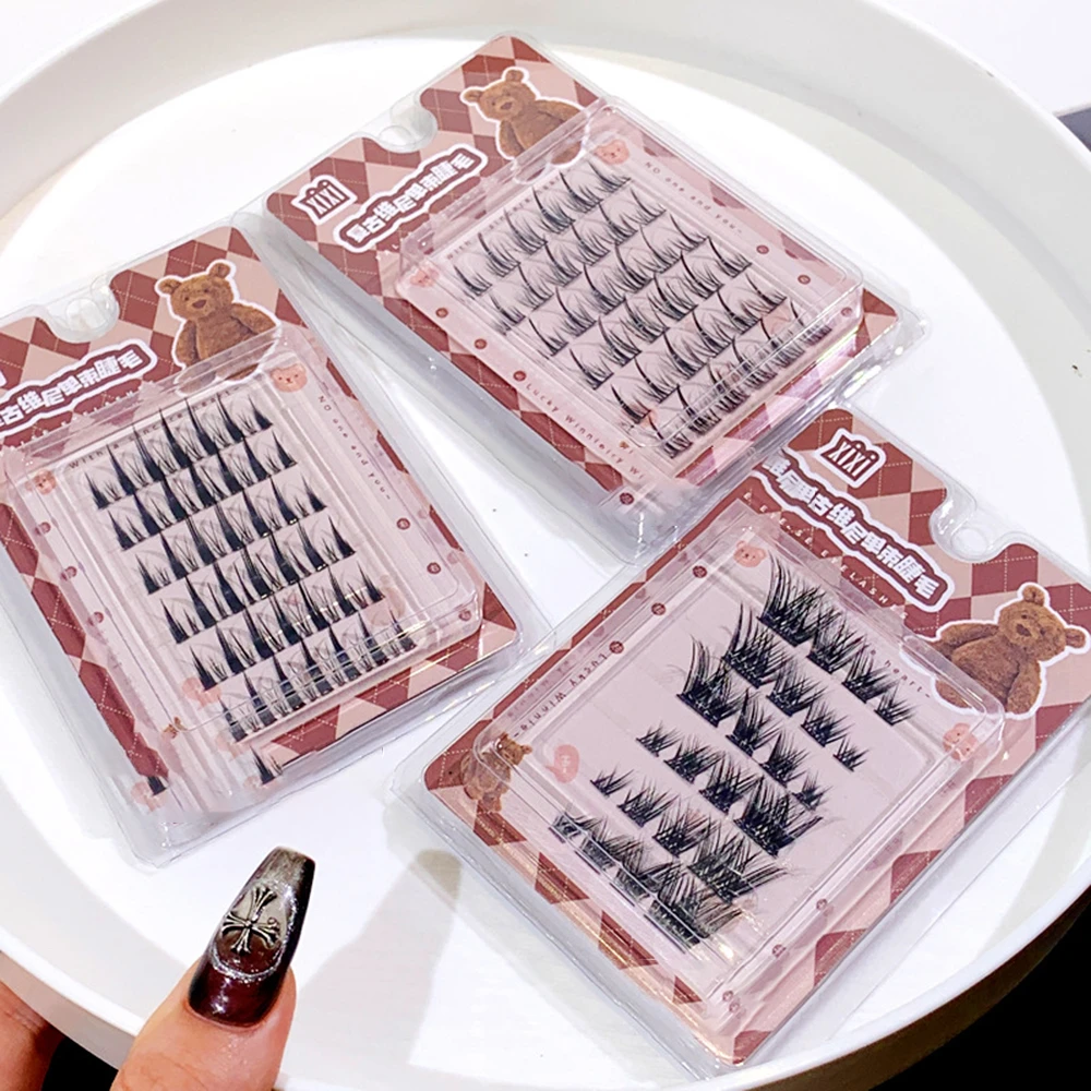 Retro Single Cluster False Eyelashes Soft Light Thai Style Manga Eyelashes Natural Segmented Extensions Lashes DIY Makeup Tools
Retro Single Cluster False Eyelashes Soft Light Thai Style Manga Eyelashes Natural Segmented Extensions Lashes DIY Makeup Tools