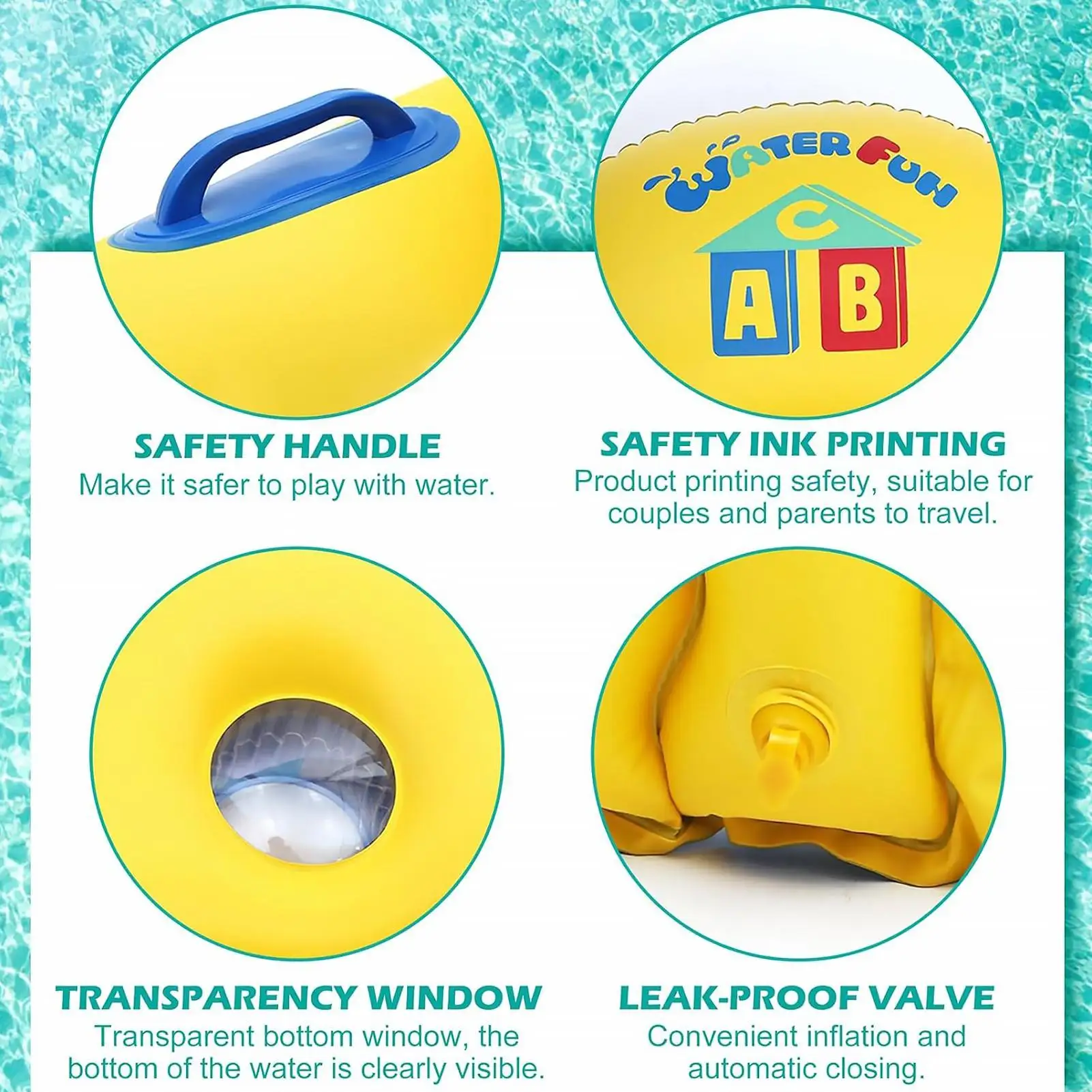 Inflatable Body Board For Kids Pool Bodyboard With Handles Seaside Surf Board For Kids Children Boys Beach Pool Lake Water
Inflatable Body Board For Kids Pool Bodyboard With Handles Seaside Surf Board For Kids Children Boys Beach Pool Lake Water