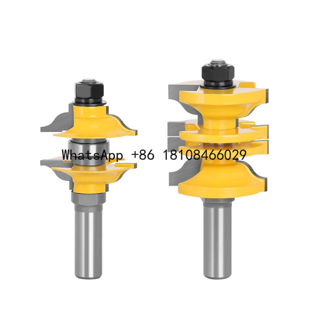 LAVIE 2pcs 12mm 1/2" Shank Entry & Interior Door Ogee Router Bit Matched MIlling Cutter Set for Wood Woodworking Machine 03123
LAVIE 2pcs 12mm 1/2" Shank Entry & Interior Door Ogee Router Bit Matched MIlling Cutter Set for Wood Woodworking Machine 03123