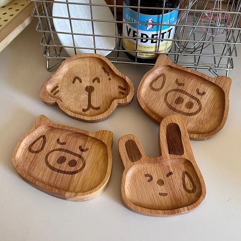 Wooden Plate Cute Cartoon Solid Wood Fruit Plate Saucer Tea Plate Dessert Plate Tableware Home Children
Wooden Plate Cute Cartoon Solid Wood Fruit Plate Saucer Tea Plate Dessert Plate Tableware Home Children