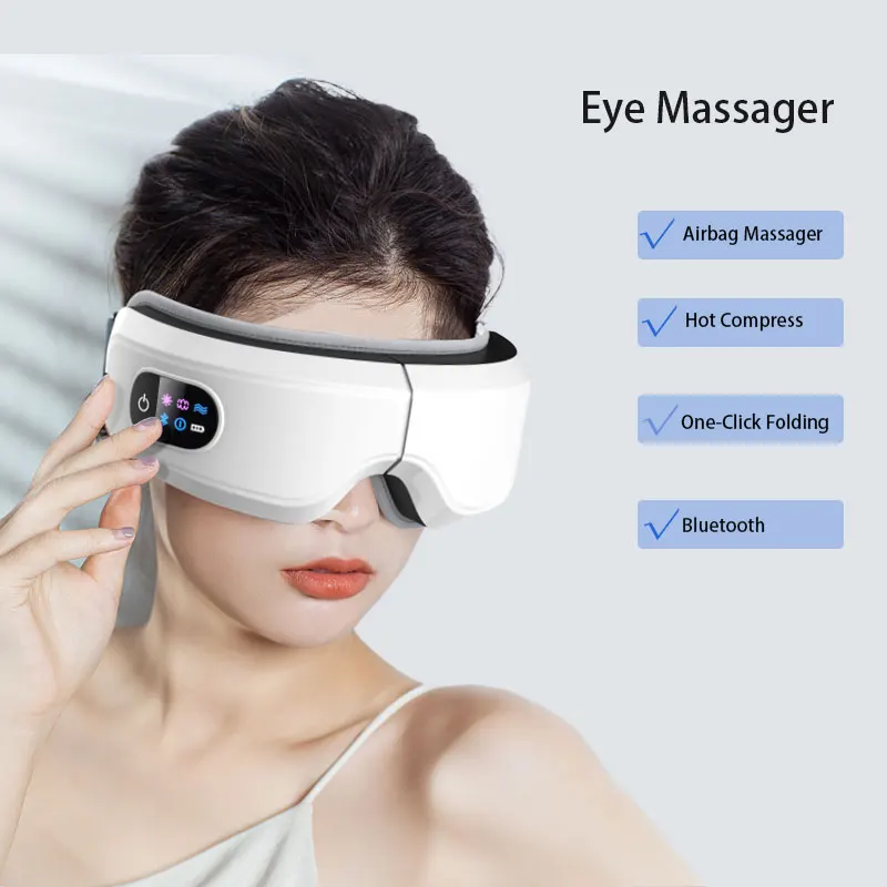 Массажер для глаз 6D Care Горячий компресс Музыкальный инструмент для массажа глаз Bluetooth Уход за глазами Умная подушка безопасности Вибрационный инструмент для массажа глаз
Массажер для глаз 6D Care Горячий компресс Музыкальный инструмент для массажа глаз Bluetooth Уход за глазами Умная подушка безопасности Вибрационный инструмент для массажа глаз