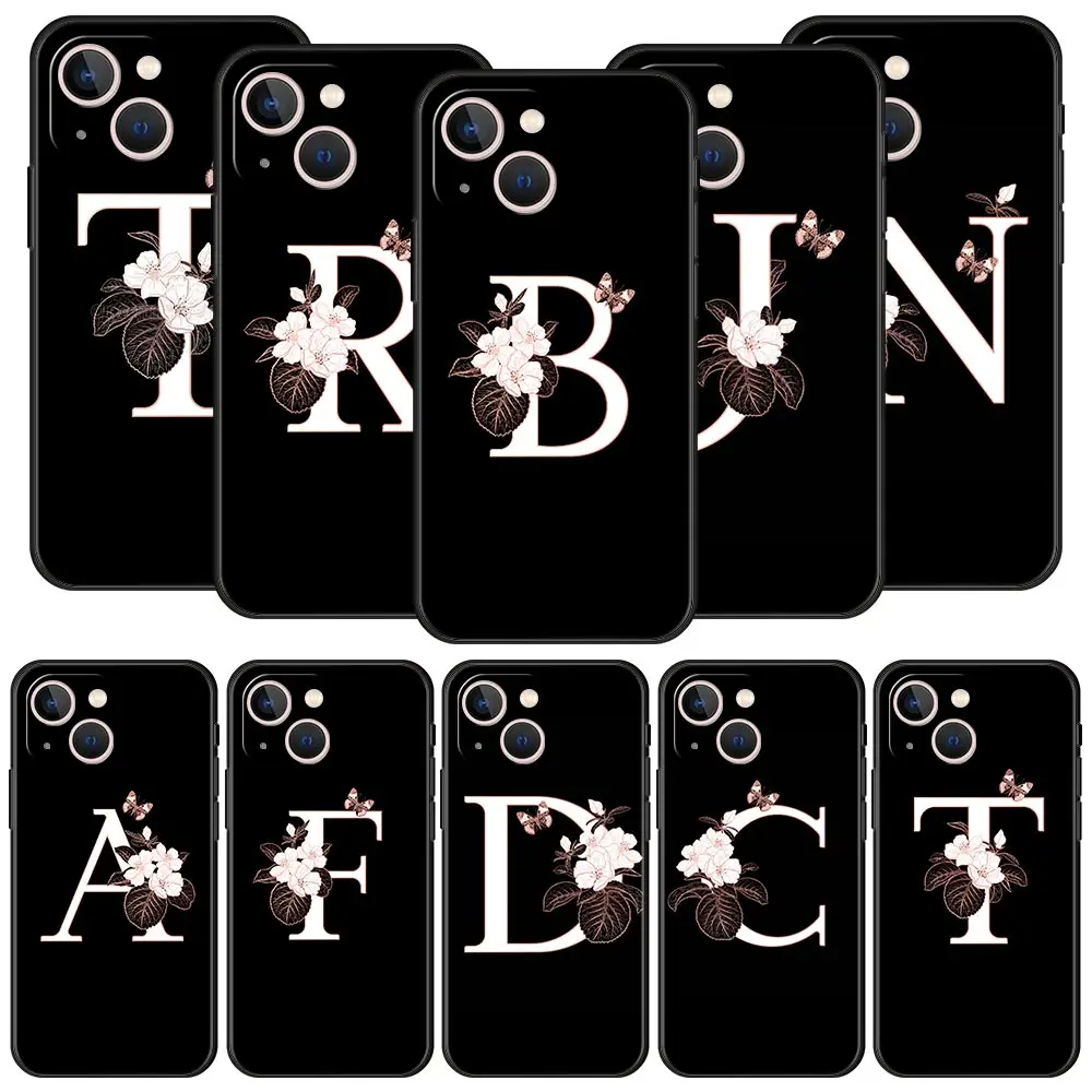 Phone Case Cover for iPhone 17 Pro Max 16 15 14 13 12 11 Pro Max Plus 17AIR Shockproof Soft TPU Shell Flowers Initial Letter Bag
Phone Case Cover for iPhone 17 Pro Max 16 15 14 13 12 11 Pro Max Plus 17AIR Shockproof Soft TPU Shell Flowers Initial Letter Bag