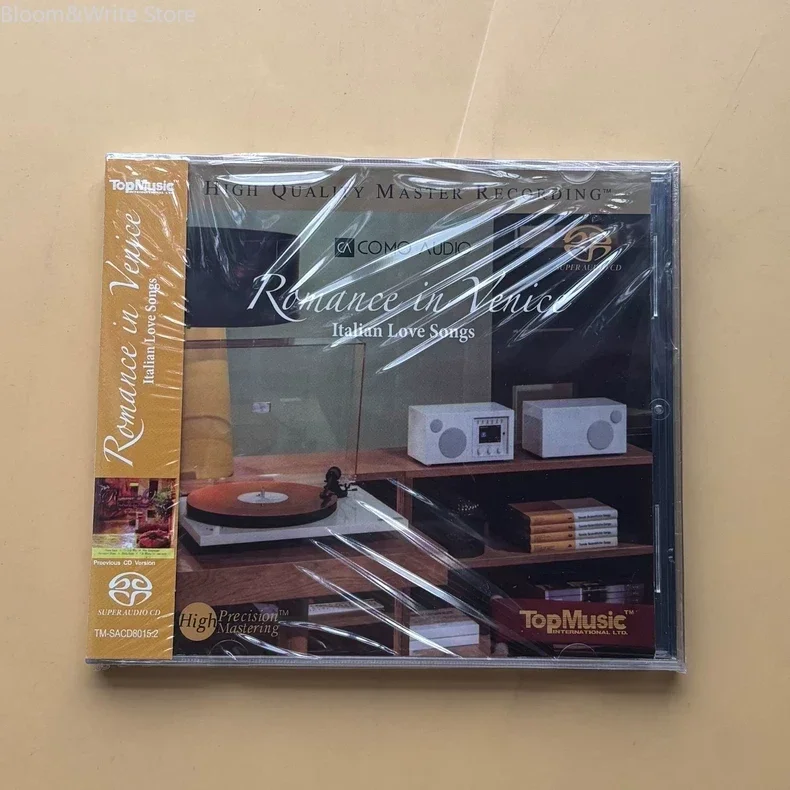 Italian Romantic Love Song "Romance in Venice" Music CD Music Record Walkman Car Soundtracks Box Party Music Collection
Italian Romantic Love Song "Romance in Venice" Music CD Music Record Walkman Car Soundtracks Box Party Music Collection