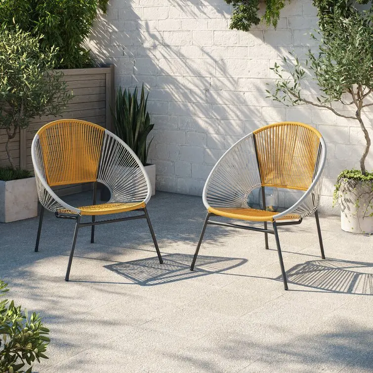 Special Design Leisure Courtyard Modern Outdoor Armchair All-weather Rope Weaving Chair Paito Garden Rope Furniture
Special Design Leisure Courtyard Modern Outdoor Armchair All-weather Rope Weaving Chair Paito Garden Rope Furniture