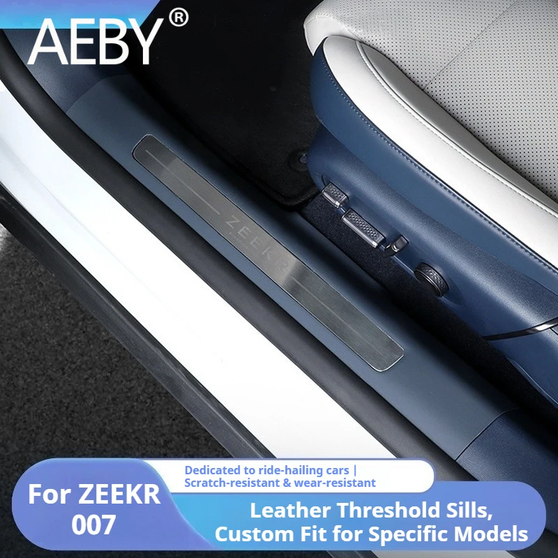 AEBY для ZEEKR 007 2024 2025 автомобильный порог кожаная защитная полоса, крышка дверной накладки с лентой 3 м, автозапчасти
AEBY для ZEEKR 007 2024 2025 автомобильный порог кожаная защитная полоса, крышка дверной накладки с лентой 3 м, автозапчасти