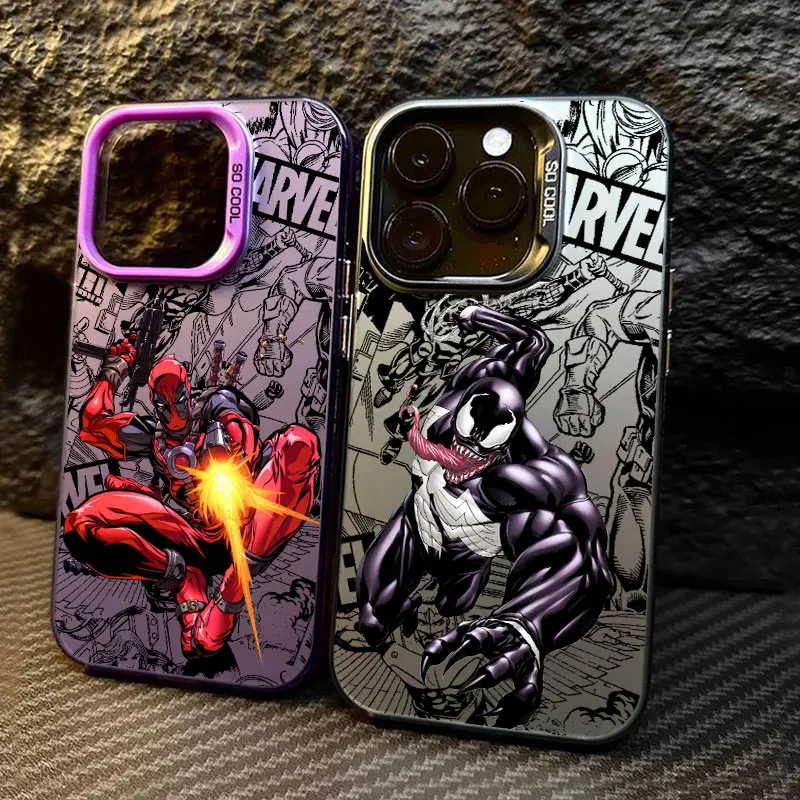 Marvel Deadpool Venom Phone Case For iPhone 11 12 13 14 15 16 17 Pro Max 16e 17E 17 Air Plus Mini Shockproof Fundas Back Cover
Marvel Deadpool Venom Phone Case For iPhone 11 12 13 14 15 16 17 Pro Max 16e 17E 17 Air Plus Mini Shockproof Fundas Back Cover