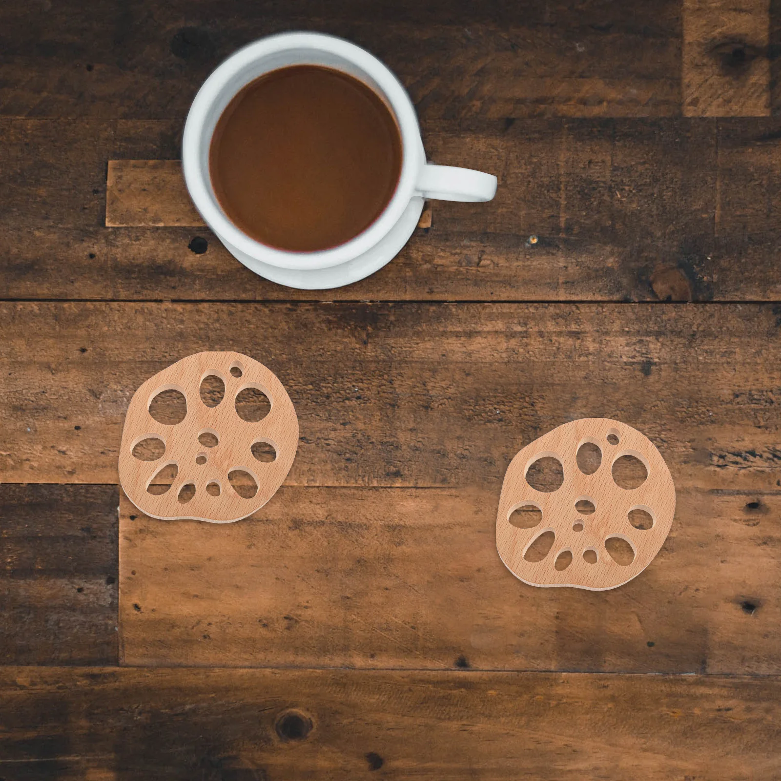 4Pcs Wood Coasters Unique Lotus Root Design Heat Insulation Coffee Table Decor Handmade Rustic Cup Mats for Drinks
4Pcs Wood Coasters Unique Lotus Root Design Heat Insulation Coffee Table Decor Handmade Rustic Cup Mats for Drinks