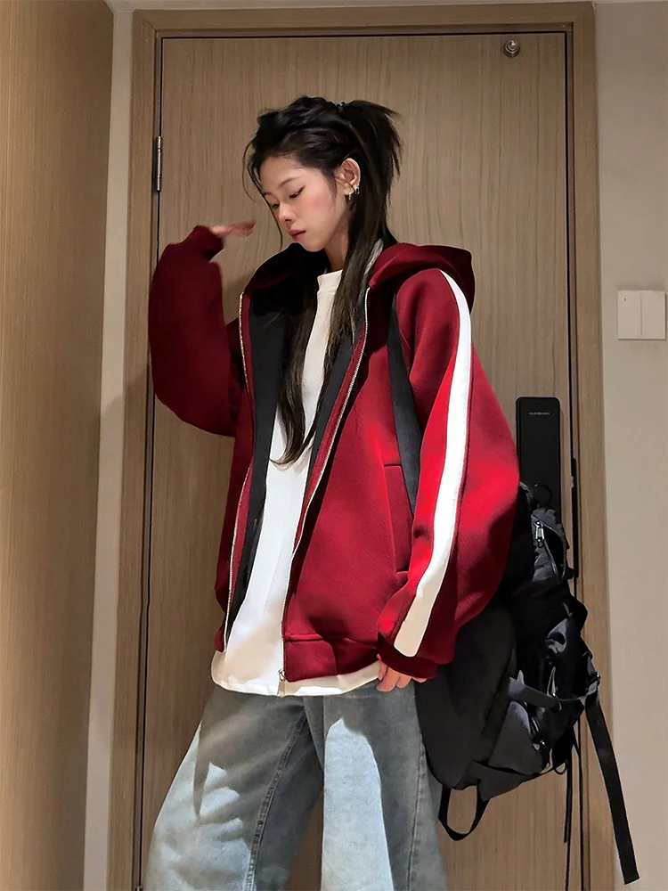 Американский тяжелый кардиган с капюшоном, толстовка Jaet, мужская осенняя жесткая крутая высококачественная верхняя одежда для пар 
Американский тяжелый кардиган с капюшоном, толстовка Jaet, мужская осенняя жесткая крутая высококачественная верхняя одежда для пар