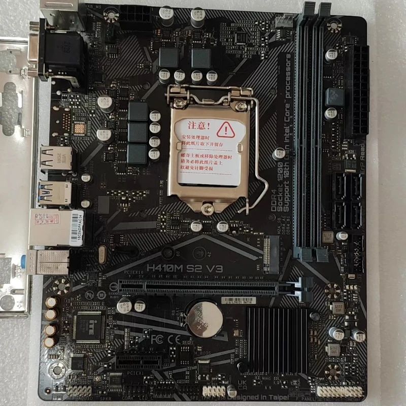 Used H410M S2 V3 Micro ATX Motherboard LGA1200 Support 10th Gen CPU DDR4 RAM Desktop Mainboard for GIGABYTE
Used H410M S2 V3 Micro ATX Motherboard LGA1200 Support 10th Gen CPU DDR4 RAM Desktop Mainboard for GIGABYTE