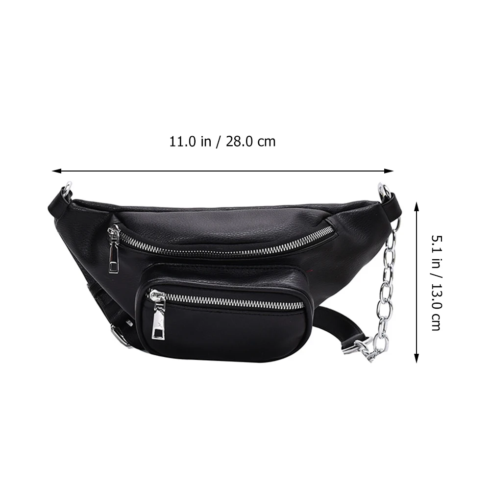 PU Women Waist Bag Crossbody Outdoor Purse Multipurpose Phone Bags Chain Shoulder Adjustable Double Pocket
PU Women Waist Bag Crossbody Outdoor Purse Multipurpose Phone Bags Chain Shoulder Adjustable Double Pocket
