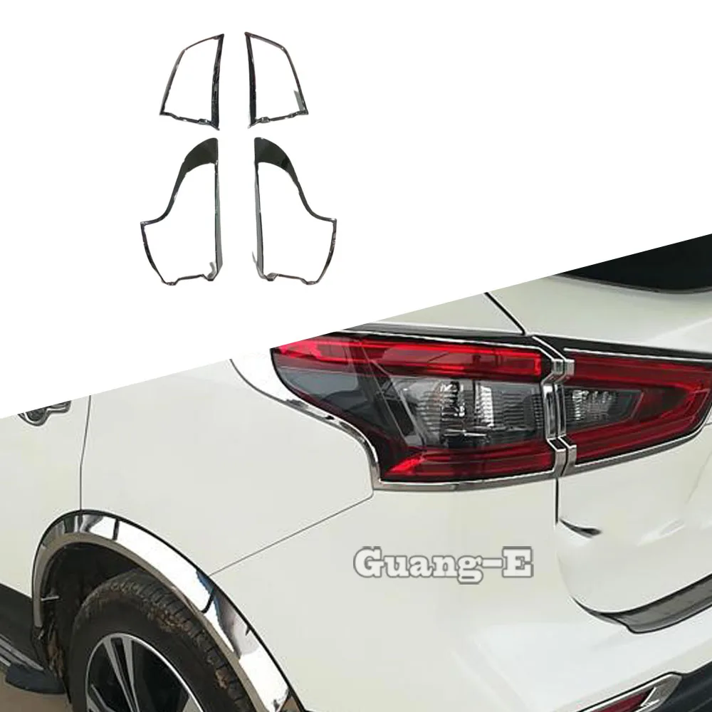 Car ABS Chrome Cover Trim Back Rear Tail Light Lamp Frame Stick Eyebrow 4PCs For Nissan Qashqai j11 2019 2020 2021 2022 2023
Car ABS Chrome Cover Trim Back Rear Tail Light Lamp Frame Stick Eyebrow 4PCs For Nissan Qashqai j11 2019 2020 2021 2022 2023