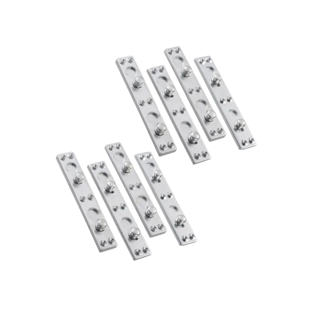 8pcs Bed Frame Hinge Connection Gemel Thicken Metal Connecting Silver Solid Anti Corrosion Rust Repair Assembly
8pcs Bed Frame Hinge Connection Gemel Thicken Metal Connecting Silver Solid Anti Corrosion Rust Repair Assembly
