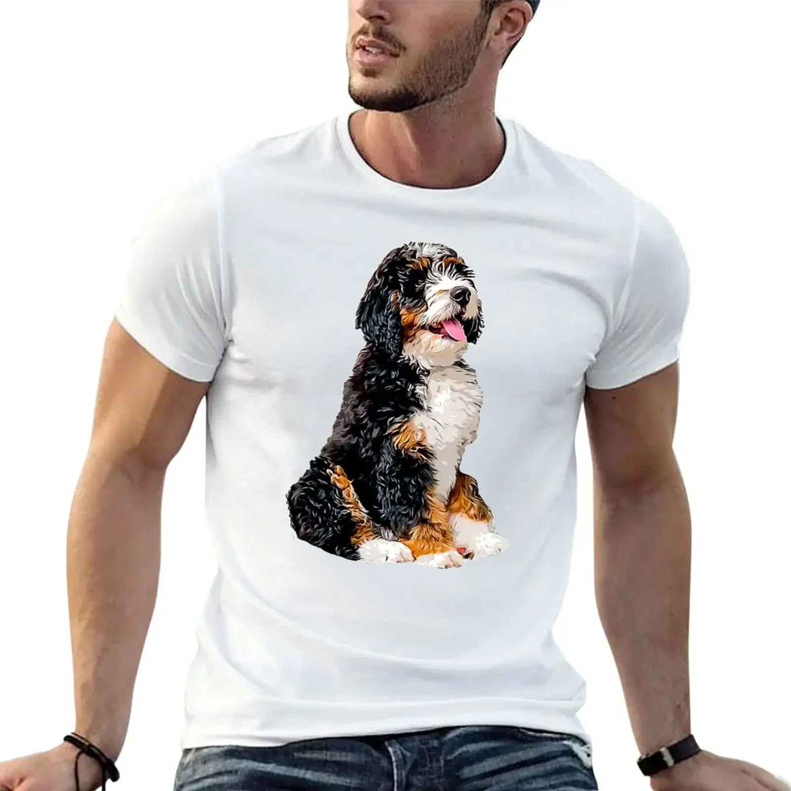 Bernedoodle Cute Puppy Dog T-Shirt blacks cute clothes shirts graphic oversized t shirt men
Bernedoodle Cute Puppy Dog T-Shirt blacks cute clothes shirts graphic oversized t shirt men