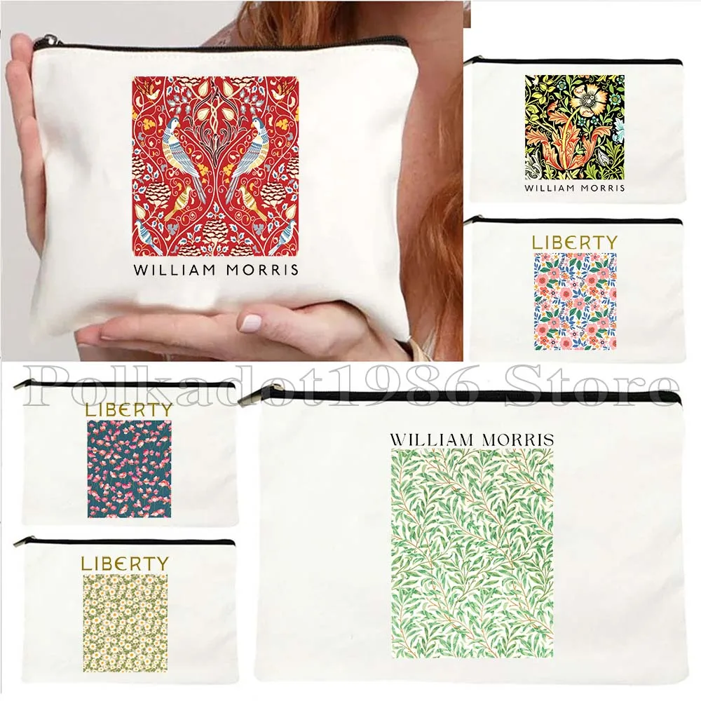 WILLIAM MORRIS Pattern Strawberry Thieves Floral Flower Liberty Painting Canvas Cosmetic Makeup Toilet Bag Pencil Case Pouch
WILLIAM MORRIS Pattern Strawberry Thieves Floral Flower Liberty Painting Canvas Cosmetic Makeup Toilet Bag Pencil Case Pouch