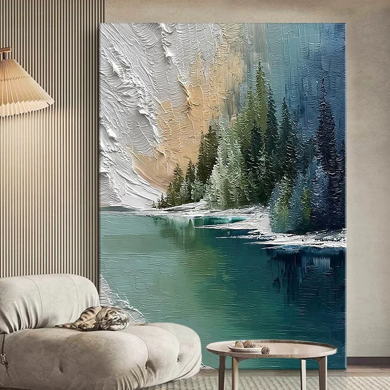 Wall Art Picture For Home Decor Handmade Mountains Scenery Abstract Texture Oil Painting On Canvas Mural For Living Room bedroom
Wall Art Picture For Home Decor Handmade Mountains Scenery Abstract Texture Oil Painting On Canvas Mural For Living Room bedroom