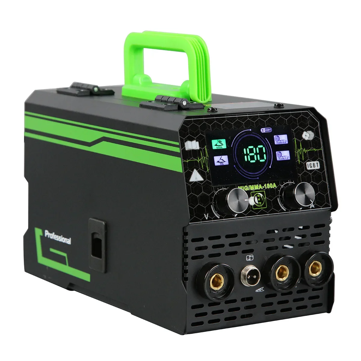 120A220v with Accessories 1kg Non Gas Shielded Welding Machine MIG/MMA-180A Welding Machine 
120A220v with Accessories 1kg Non Gas Shielded Welding Machine MIG/MMA-180A Welding Machine