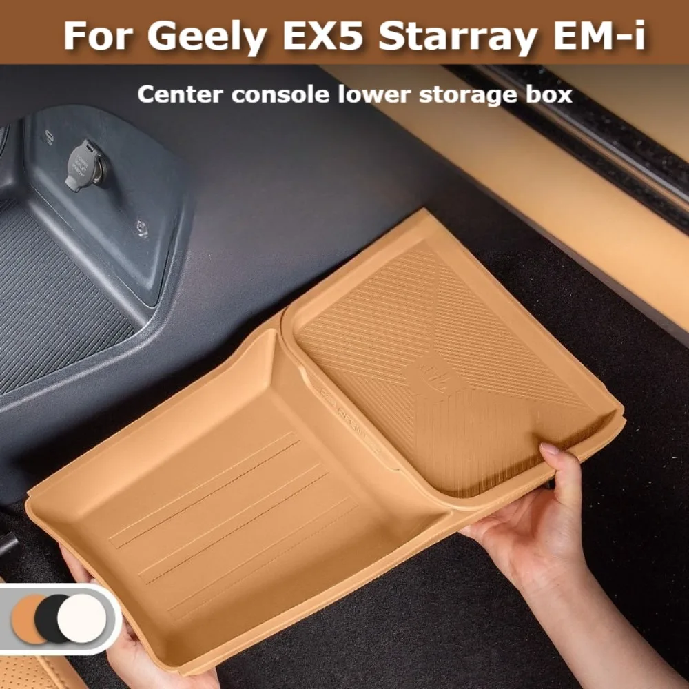 For Geely Starray EM-i EX5 EM-i 2025 2026 Center Console Lower Storage Box Armrest Organizer Tray Interior Accessories
For Geely Starray EM-i EX5 EM-i 2025 2026 Center Console Lower Storage Box Armrest Organizer Tray Interior Accessories