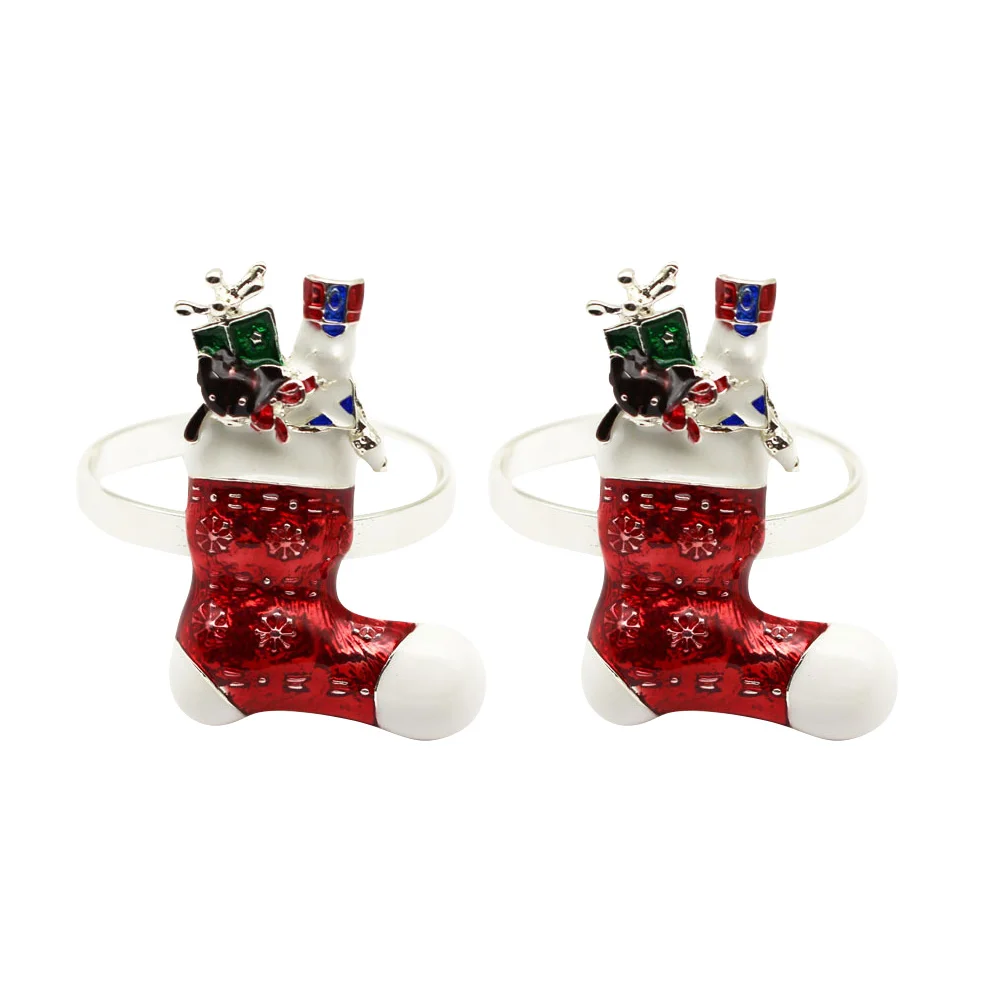 2 Pcs Napkin Rings Clasps Iron Alloy Wedding Parties Celebrations Banquet Events Christmas Adornments Stockings Table
2 Pcs Napkin Rings Clasps Iron Alloy Wedding Parties Celebrations Banquet Events Christmas Adornments Stockings Table