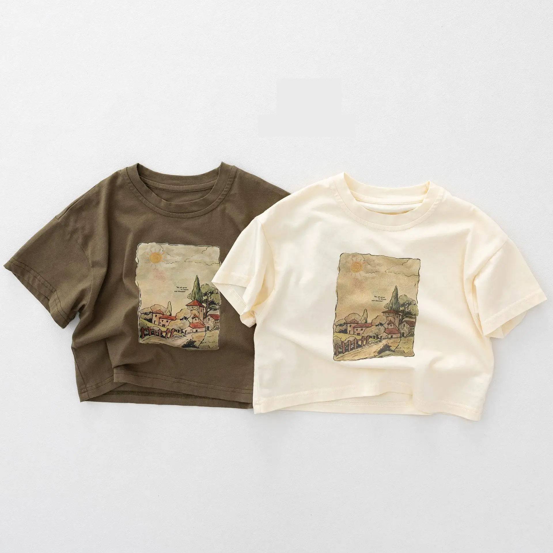 2026 Summer New Children Short Sleeve T Shirts Baby Casual Tee Boys Girls Vintage Print Tops Kids Thin Cotton T Shirt
2026 Summer New Children Short Sleeve T Shirts Baby Casual Tee Boys Girls Vintage Print Tops Kids Thin Cotton T Shirt