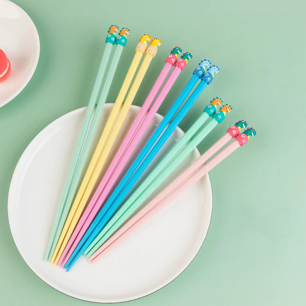 3Pairs Dinosaur Design Cartoon Chopsticks Elegant Reusable Lightweight Chopsticks for Home Kitchen Multi-Function Dinner Use
3Pairs Dinosaur Design Cartoon Chopsticks Elegant Reusable Lightweight Chopsticks for Home Kitchen Multi-Function Dinner Use