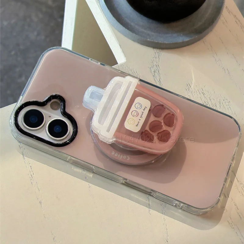 Cute Cartoon Milk Cup Tea Sand Shake Mover for Magsafe Griptok Holder Phone Ring Finger Support for Iphone 17 Girl Support
Cute Cartoon Milk Cup Tea Sand Shake Mover for Magsafe Griptok Holder Phone Ring Finger Support for Iphone 17 Girl Support