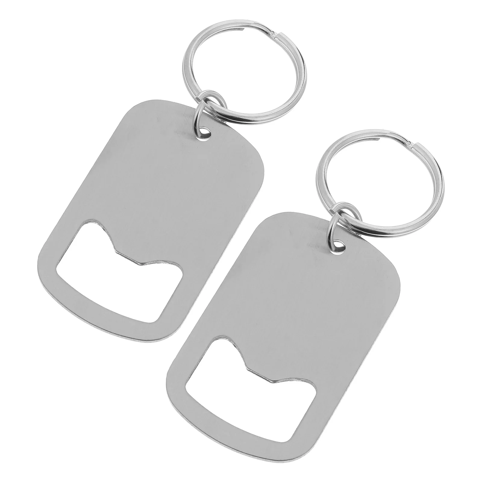 2Pcs Stainless Steel Bottle Opener Keychain Compact Travel Size Keyring Cap Remover Portable Lightweight Camping Bartending Tool
2Pcs Stainless Steel Bottle Opener Keychain Compact Travel Size Keyring Cap Remover Portable Lightweight Camping Bartending Tool