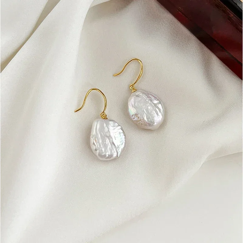 Hengsheng Silver Drop Earrings Baroque Shape 100% Freshwater Pearl Earrings for Women 2026 New Arrivals
Hengsheng Silver Drop Earrings Baroque Shape 100% Freshwater Pearl Earrings for Women 2026 New Arrivals