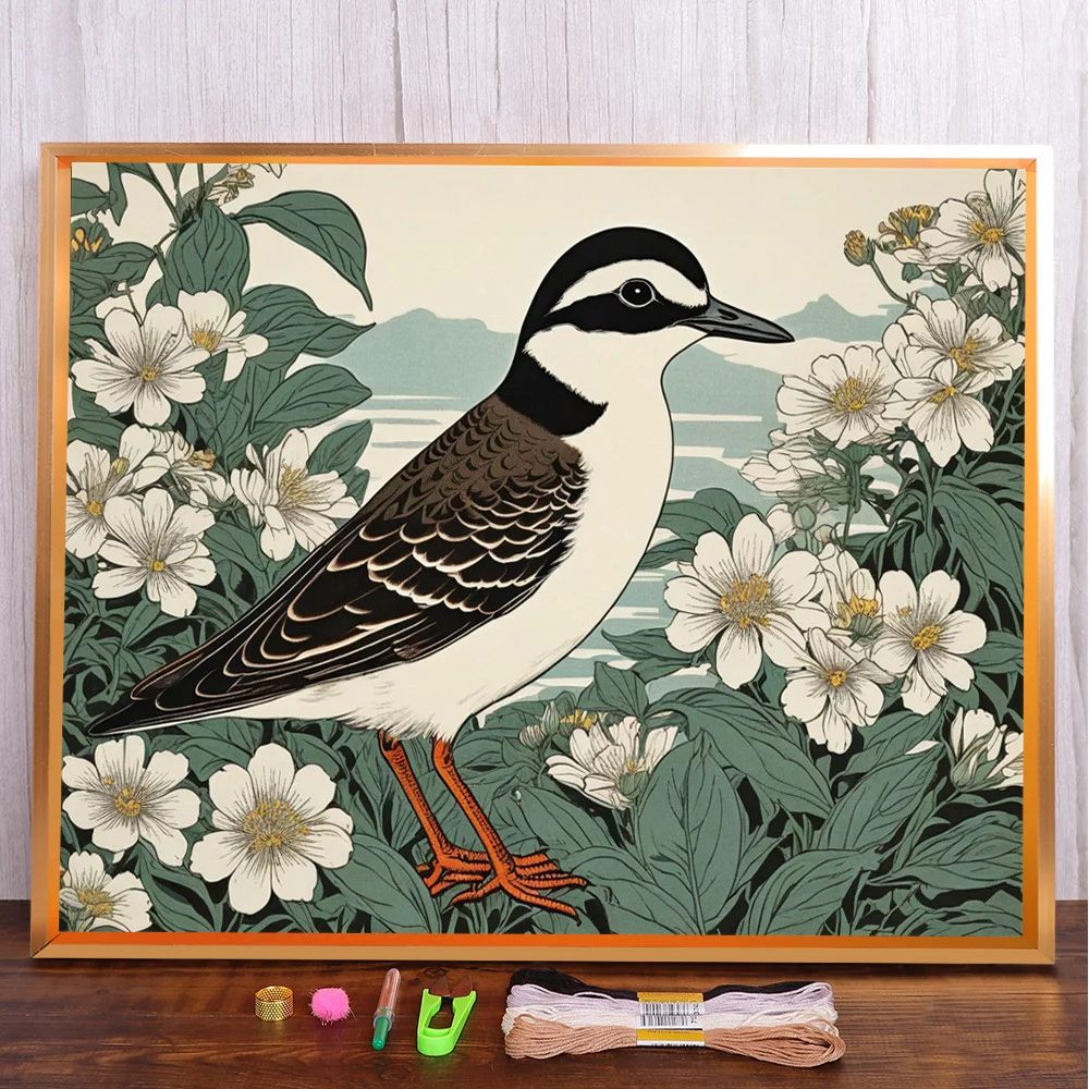 Bird Flowers Printed Water-Soluble Canvas Cross-Stitch Set Embroidery Hobby Painting Sewing Handicraft Counted Promotions Gift
Bird Flowers Printed Water-Soluble Canvas Cross-Stitch Set Embroidery Hobby Painting Sewing Handicraft Counted Promotions Gift
