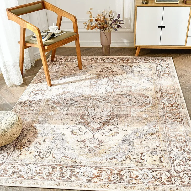 Donil Persian Carpet Bedroom Living Room Floral Printed Mat Featured Retro Geometry Foldable Carpet Non-slip Pad Home Decoration
Donil Persian Carpet Bedroom Living Room Floral Printed Mat Featured Retro Geometry Foldable Carpet Non-slip Pad Home Decoration