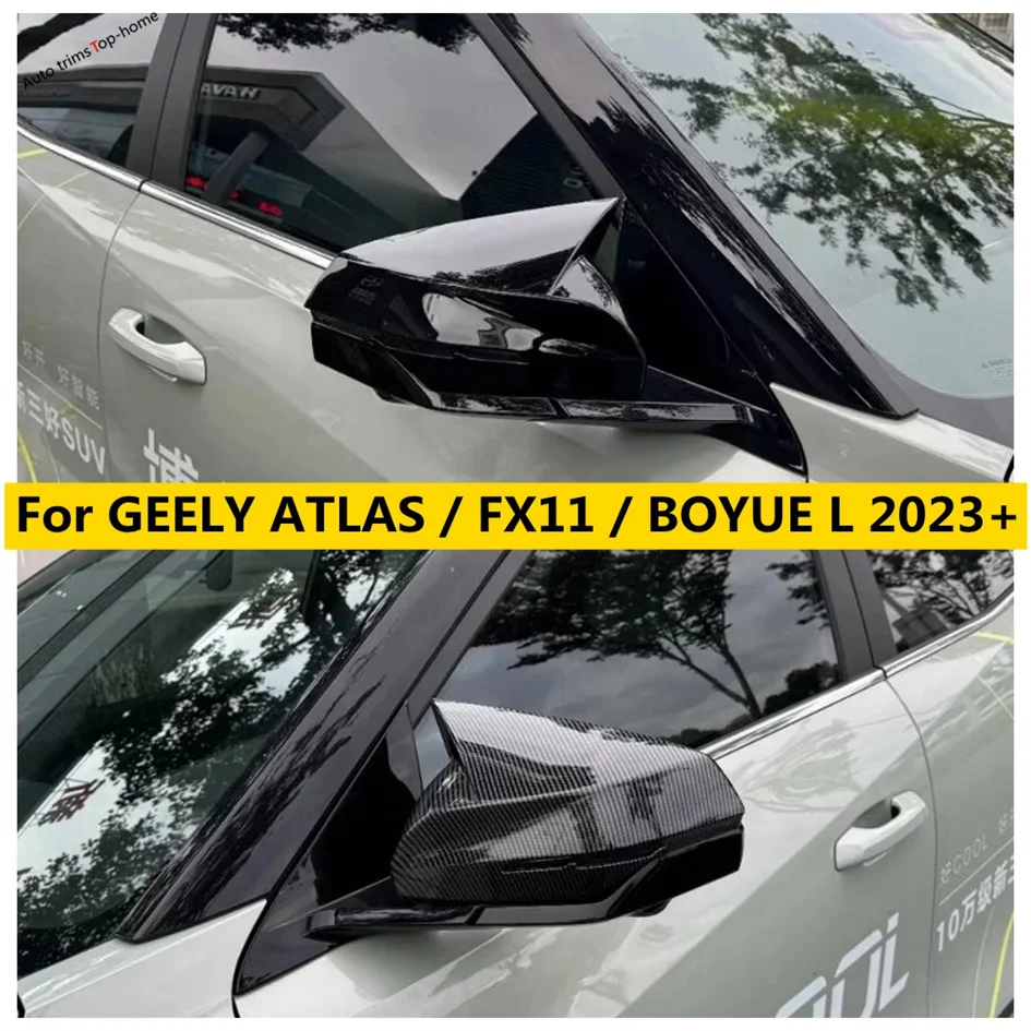 Car Accessories Styling Side Door Rear View Mirror Cover Protection Garnish Trim Fit For GEELY ATLAS / FX11 / BOYUE L 2023 2024
Car Accessories Styling Side Door Rear View Mirror Cover Protection Garnish Trim Fit For GEELY ATLAS / FX11 / BOYUE L 2023 2024