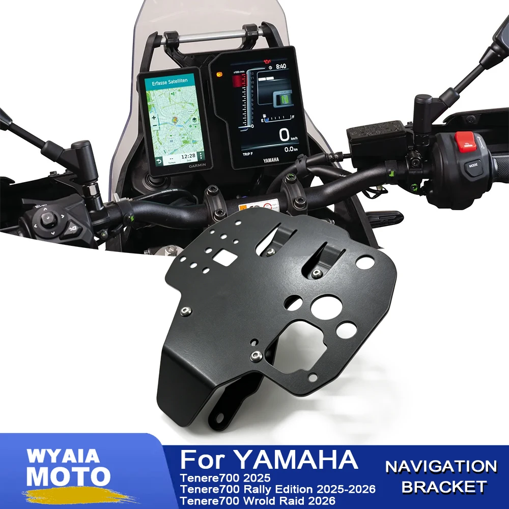 Motorcycle Phone Holders GPS Mounts for Yamaha Tenere 700 Rally Edition 2025-2026 T700 World Raid 2026 For Garmin Zumo XT/XT2
Motorcycle Phone Holders GPS Mounts for Yamaha Tenere 700 Rally Edition 2025-2026 T700 World Raid 2026 For Garmin Zumo XT/XT2
