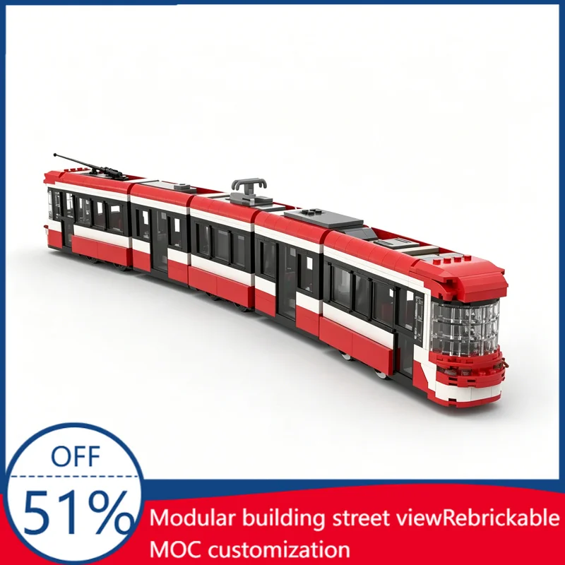 892Pcs City Streetcar Model Building Blocks Educational Diy Assembly Toy Gift For Collection Display And Urban Scene Building
892Pcs City Streetcar Model Building Blocks Educational Diy Assembly Toy Gift For Collection Display And Urban Scene Building