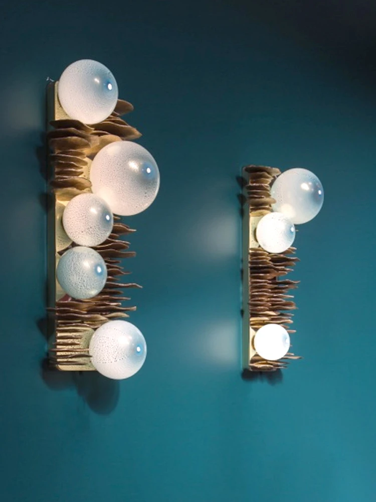 Creative Glass Wall Lights for Living Room LED Sconces Home Lighting Fixture Art Decorative Glass Wall Lamps Indoor
Creative Glass Wall Lights for Living Room LED Sconces Home Lighting Fixture Art Decorative Glass Wall Lamps Indoor