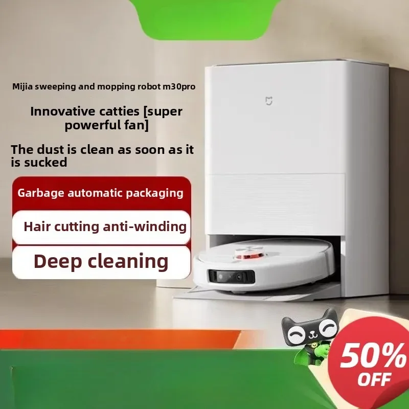 Xiaomi Mi Robot Vacuum M30 Pro All in One Sweep Mop Anti Tangle Smart Cleaning
Xiaomi Mi Robot Vacuum M30 Pro All in One Sweep Mop Anti Tangle Smart Cleaning