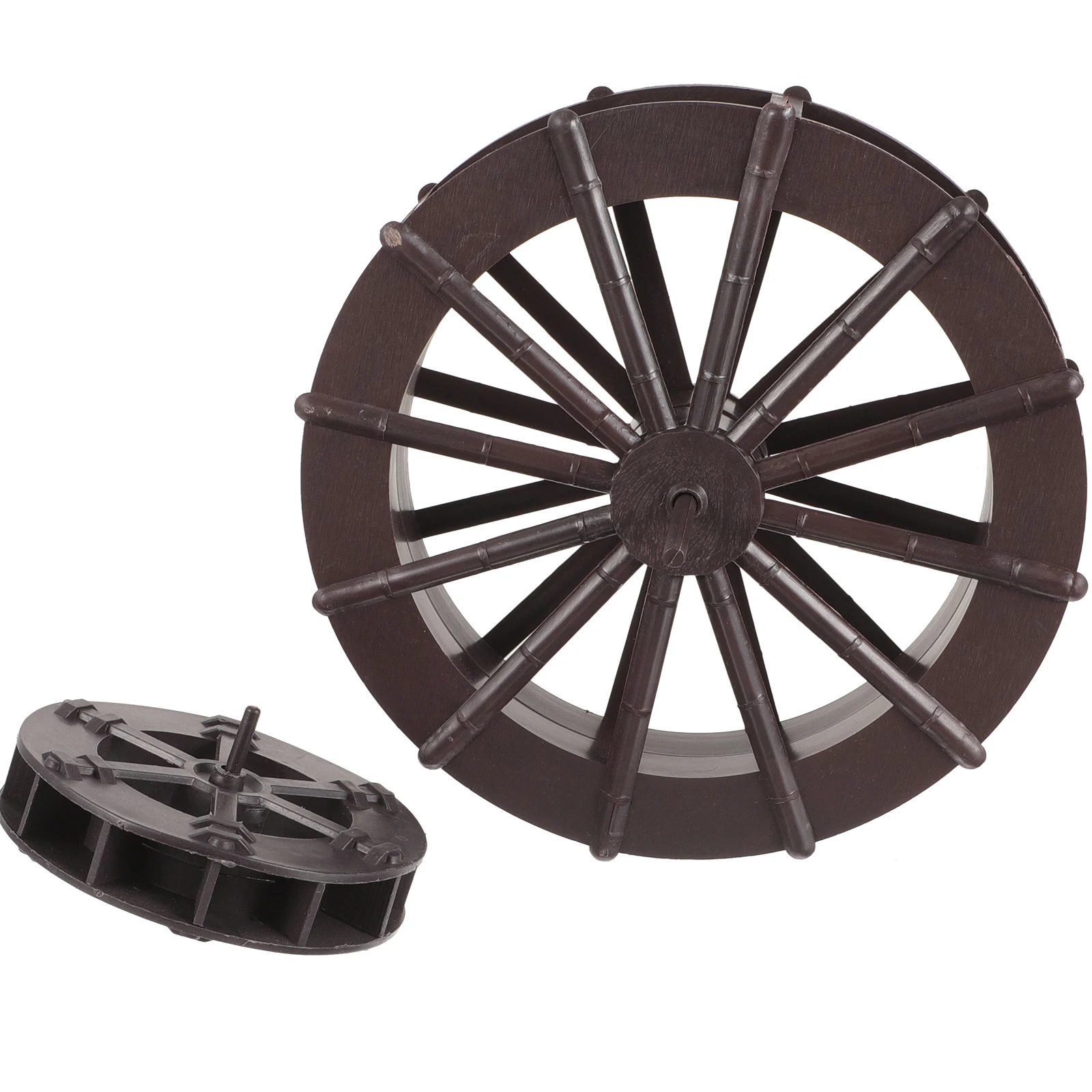 2Pcs Waterwheel Fountain Ornaments 15cm Plastic DIY Water Wheel Decor Simulation Running Wheel Tabletop Sculpture Artificial
2Pcs Waterwheel Fountain Ornaments 15cm Plastic DIY Water Wheel Decor Simulation Running Wheel Tabletop Sculpture Artificial