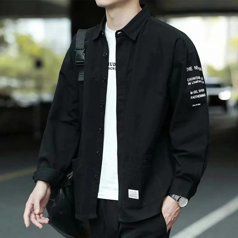 Новинка 2025, мужская повседневная одежда Long Sve Work irt, свободная посадка из полиэфирного волокна, весна-осень, прочная, молодежная мода
Новинка 2025, мужская повседневная одежда Long Sve Work irt, свободная посадка из полиэфирного волокна, весна-осень, прочная, молодежная мода