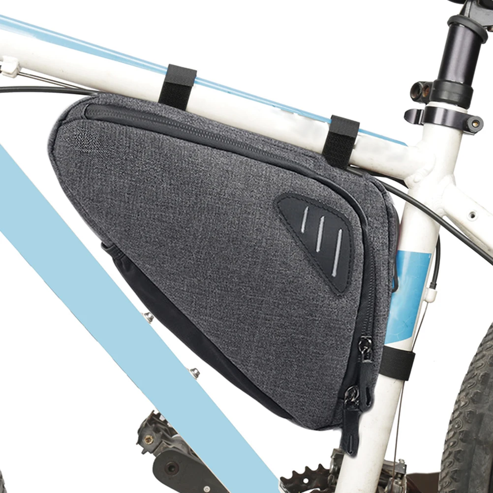 1pc Triangle Bag Tool Kit Large Capacity Bike Storage Saddle Cycling Pouch Front Tube Pack Reflective Double Zipper Folding Road
1pc Triangle Bag Tool Kit Large Capacity Bike Storage Saddle Cycling Pouch Front Tube Pack Reflective Double Zipper Folding Road