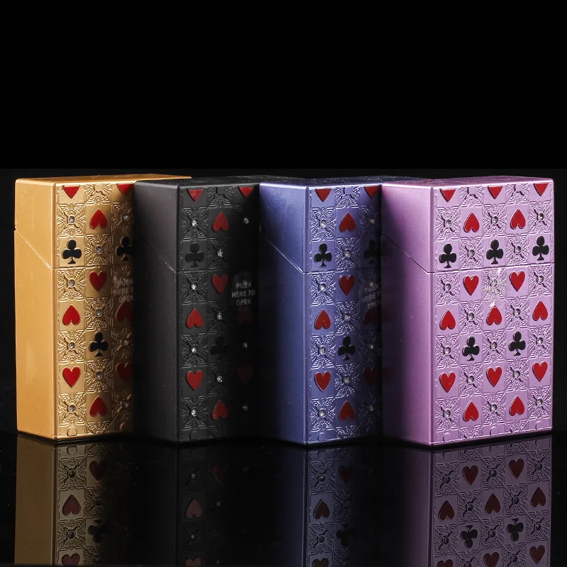 Plastic Cigarette Case Regular Cigarettes Storage Case Poker Style Plastic Tobacco Holder Box Portable Organizer Tool
Plastic Cigarette Case Regular Cigarettes Storage Case Poker Style Plastic Tobacco Holder Box Portable Organizer Tool