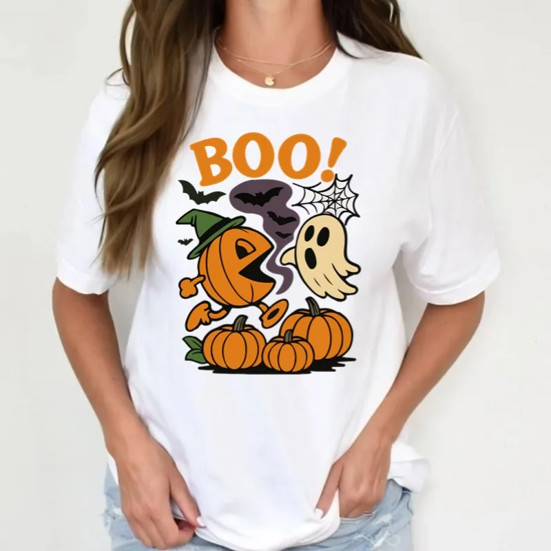Halloween Printed T-Shirt, Multiple Skull/Bat Patterns,Comfortable Cotton Fabric,Unique Spooky Design,Ideal for Costume Party
Halloween Printed T-Shirt, Multiple Skull/Bat Patterns,Comfortable Cotton Fabric,Unique Spooky Design,Ideal for Costume Party