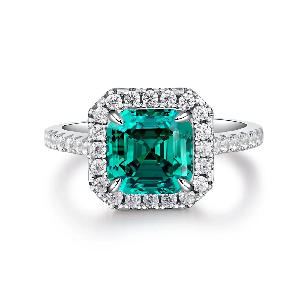 Luxury Platinum PT950 Solid White Gold Women's Blue Diamond Pagoda Cut Ring, Perfect for Special Occasions, Exuding Preciousness
Luxury Platinum PT950 Solid White Gold Women's Blue Diamond Pagoda Cut Ring, Perfect for Special Occasions, Exuding Preciousness