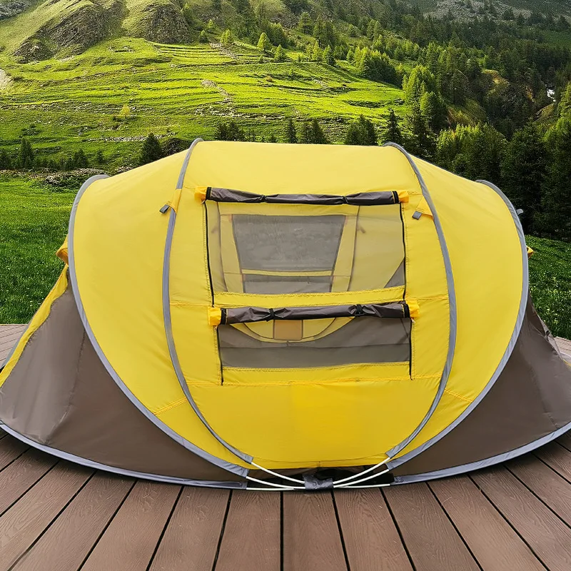 Outdoor Automatic Quick-Open Boat-Type Tent, Waterproof Sunscreen Pop-Up Tent, Large Space Portable Folding Camping Tent
Outdoor Automatic Quick-Open Boat-Type Tent, Waterproof Sunscreen Pop-Up Tent, Large Space Portable Folding Camping Tent