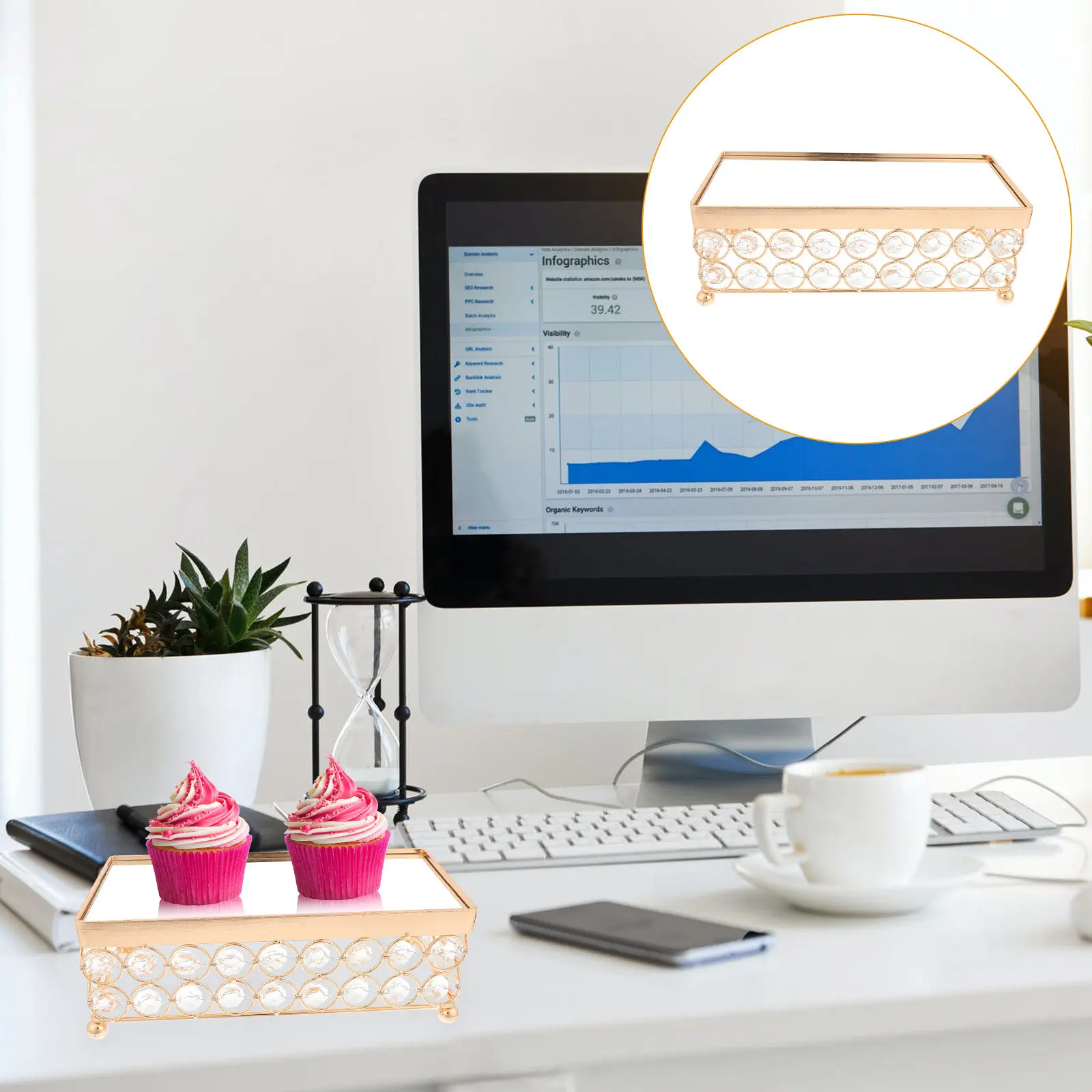 1Pcs Chic Dessert Display Tray Premium Cake Serving Platter for Events Festivals Appetizers Snacks Cupcakes Candies Party Tray
1Pcs Chic Dessert Display Tray Premium Cake Serving Platter for Events Festivals Appetizers Snacks Cupcakes Candies Party Tray