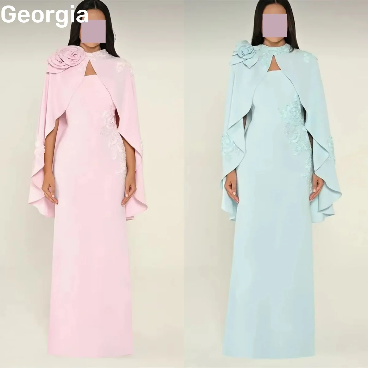 Luxury Evening Dresses Column Customize Scoop Neckline Floor-Length Flowers Prom Dresses Cap Straps Vestidos De Fiesta Zipper Up
Luxury Evening Dresses Column Customize Scoop Neckline Floor-Length Flowers Prom Dresses Cap Straps Vestidos De Fiesta Zipper Up