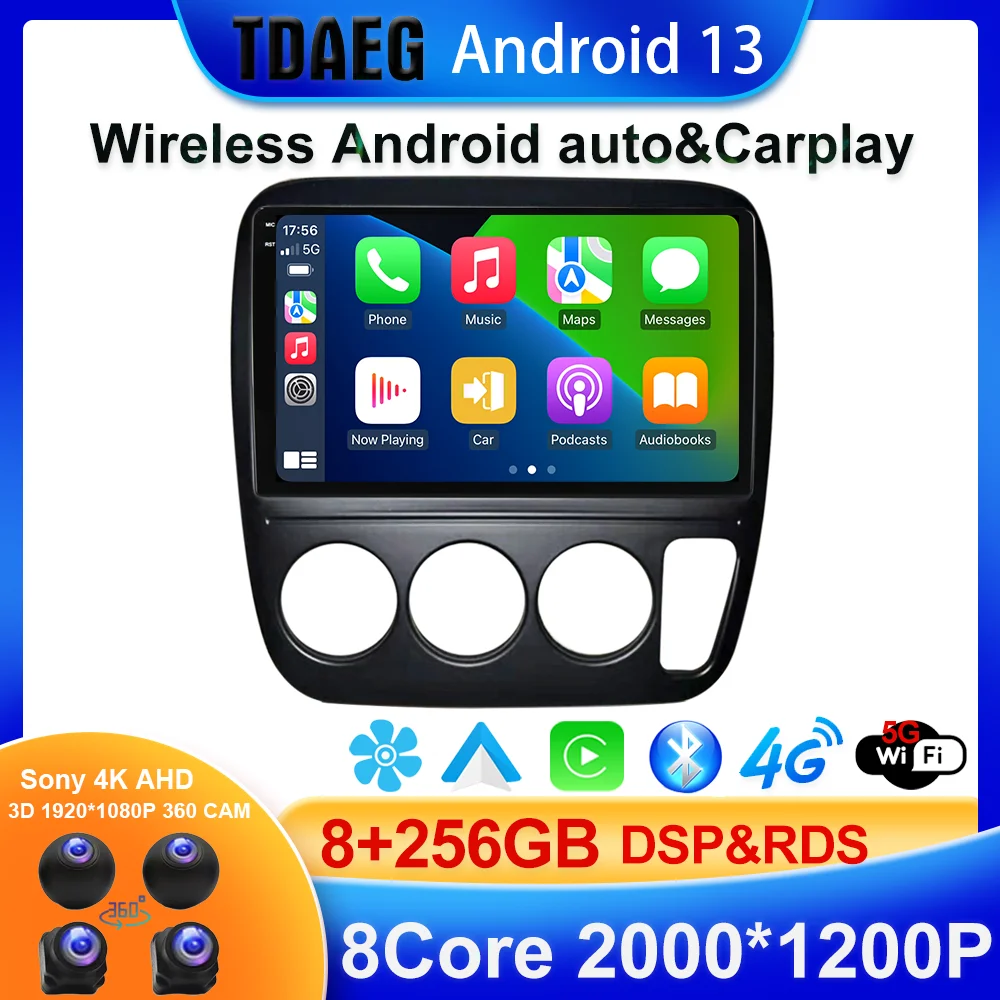 Android 13 256G DSP For Honda CR-V CRV 1995 - 2001 Car Radio Multimedia Video Player Navigation GPS Android No 2din 2 din dvd
Android 13 256G DSP For Honda CR-V CRV 1995 - 2001 Car Radio Multimedia Video Player Navigation GPS Android No 2din 2 din dvd