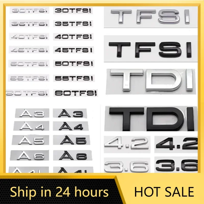 3D ABS car rear trunk logo sticker 2.0 3.0 4.0 30 35 40 45 50 55 60 TFSI TDI V6t 2.0T for Audi A1 A3 A4 A5 A6 A7 A8 Q2 Q3 Q5
3D ABS car rear trunk logo sticker 2.0 3.0 4.0 30 35 40 45 50 55 60 TFSI TDI V6t 2.0T for Audi A1 A3 A4 A5 A6 A7 A8 Q2 Q3 Q5