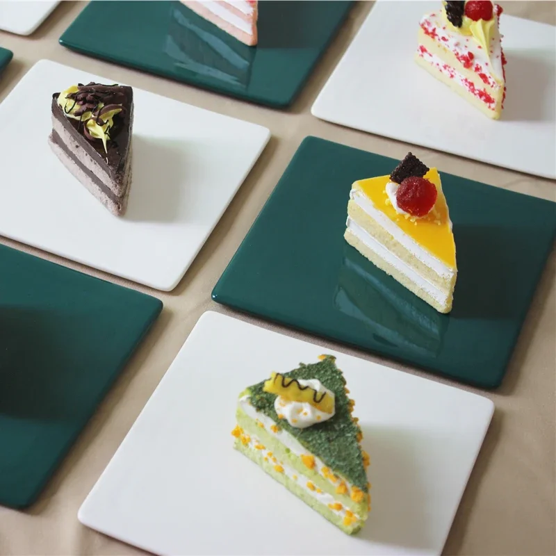 Minimalist Round/square Ceramic Plates Dinner Table Desktop Western Dishes Cake Pan Dessert Plate Seasoning Dish Salad Bowl
Minimalist Round/square Ceramic Plates Dinner Table Desktop Western Dishes Cake Pan Dessert Plate Seasoning Dish Salad Bowl