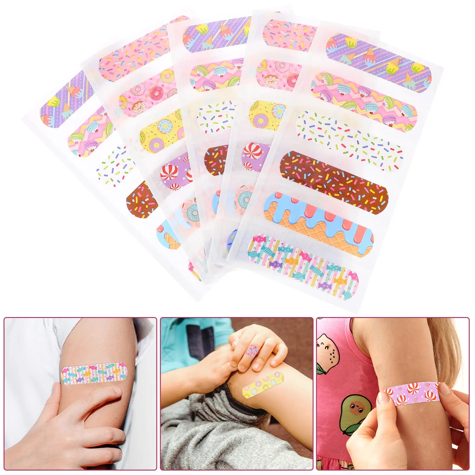 120pcs Cartoon Adhesive Wound Patches Lovely Hemostatic Fingertip Small Breathable Child PE Safe Durability Strong Water
120pcs Cartoon Adhesive Wound Patches Lovely Hemostatic Fingertip Small Breathable Child PE Safe Durability Strong Water