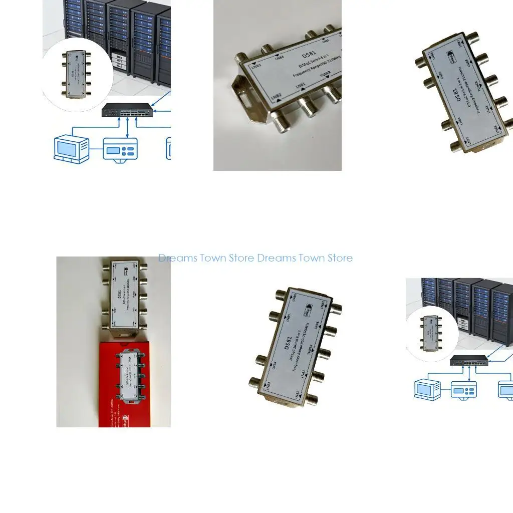HX6A Multiple Device Compatible 8 In 1Out Satellite Selectors Switcher With Wide Voltages Ranges 12V To 20V
HX6A Multiple Device Compatible 8 In 1Out Satellite Selectors Switcher With Wide Voltages Ranges 12V To 20V