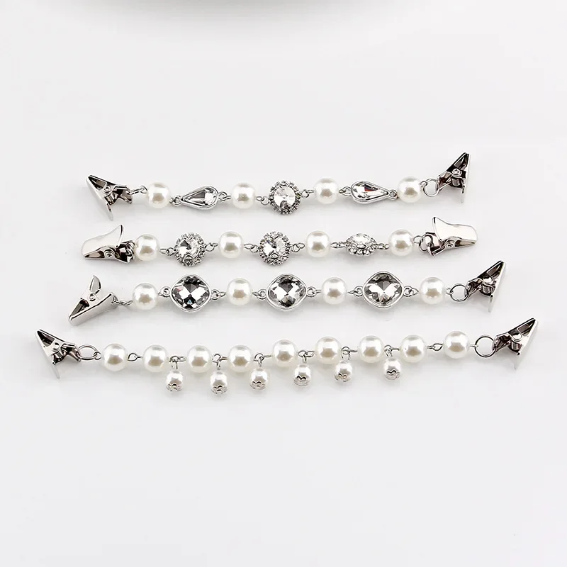 1Pcs Duck Clips Flexible Beaded Pearl Pin Brooch Cardigan Collar Clip Buckles Clothing
1Pcs Duck Clips Flexible Beaded Pearl Pin Brooch Cardigan Collar Clip Buckles Clothing